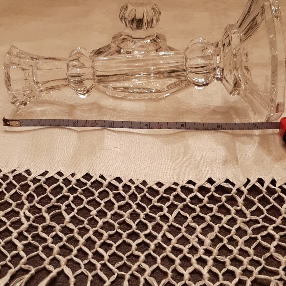 Crystal Clear Candlesticks